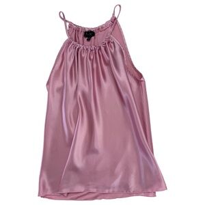 NICOLE MILLER NEW YORK - PINK SLEEVELESS TOP - M